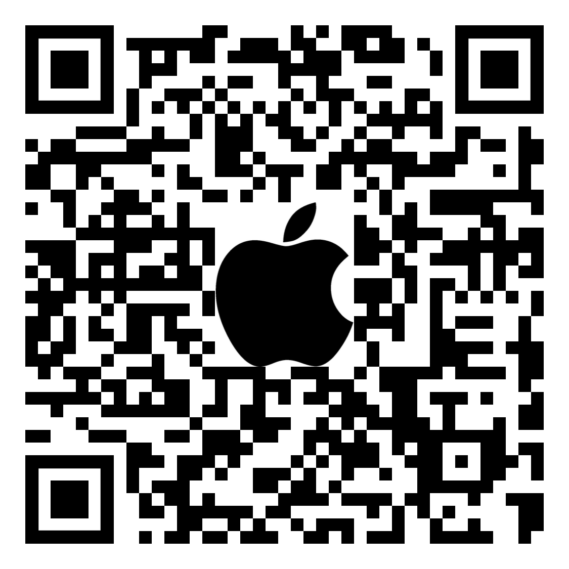 QR code for SKYE View 3 app on Apple App Store