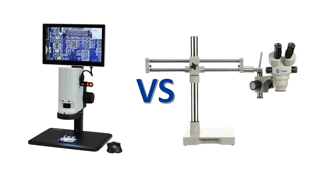 UNITRON Reviews the Differences Between Digital and Optical Microscopes