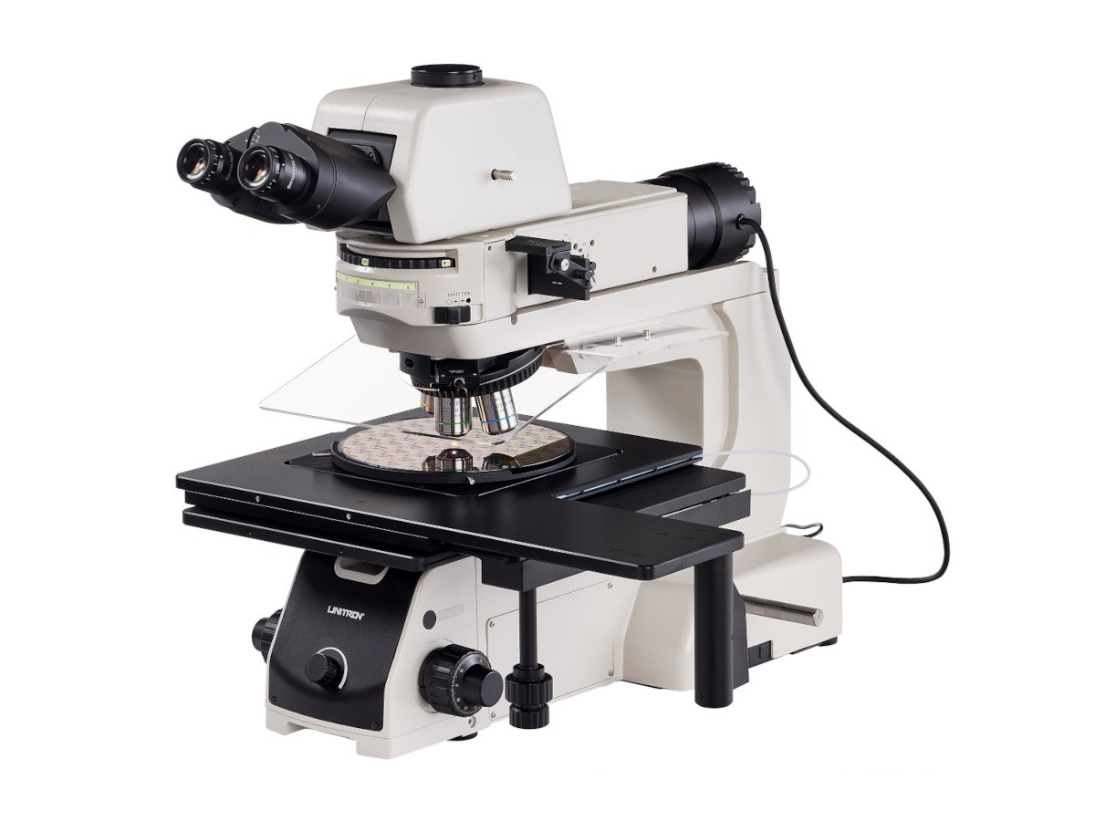 UNITRON Introduces the WXS-800 Wafer Inspection Microscope for Semiconductor and Materials Inspection